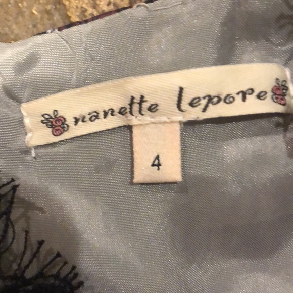 NANETTE LEPORE SILK TANK STRAPLESS DRESS 4 - Picture 6 of 7